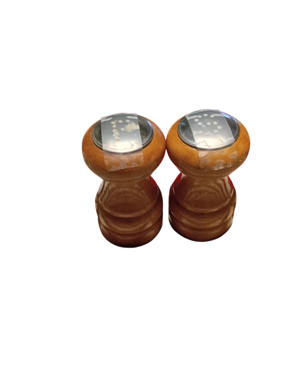 Vintage
MCM
Metal & Wood
Salt & Pepper Shaker
Good Condition